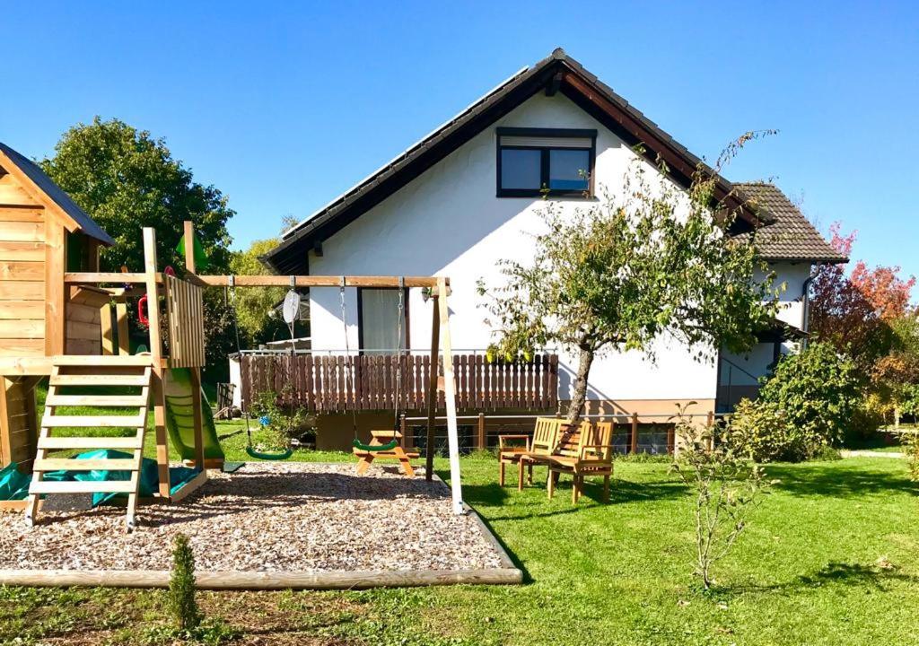 Ferienapartment Laufen An Der Eyach アルプシュタット エクステリア 写真